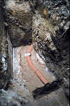 Wasserleitung Drover-Berg-Tunnel.